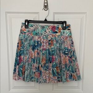Tommy Bahama Multicolor Floral Skater Skirt